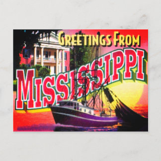 Mississippi Postcard