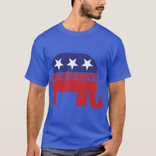 Mississippi Republican Elephant T-Shirt