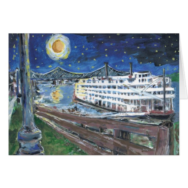 Mississippi River Boat (Front Horizontal)