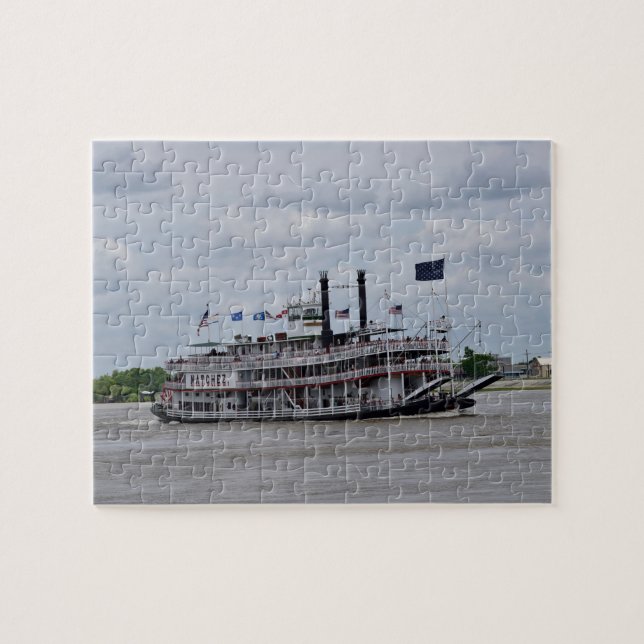 Mississippi River Boat New Orleans Jigsaw Puzzle (Horizontal)