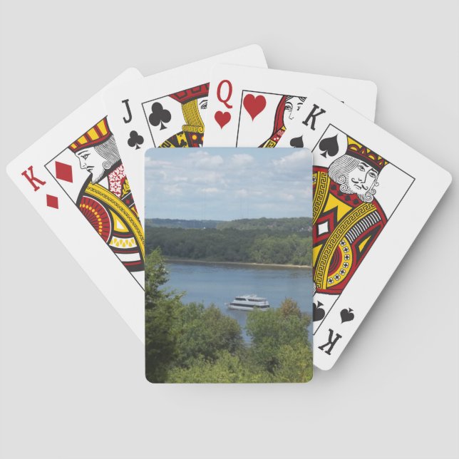 Mississippi River Boat Playing Cards (Back)