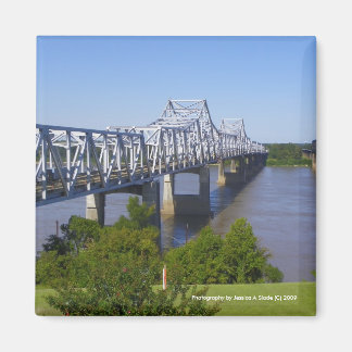 Mississippi River Bridge Magnets