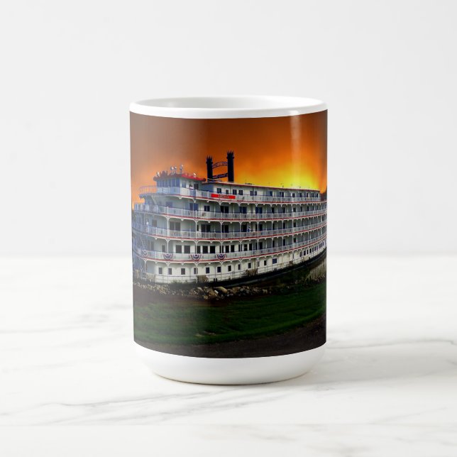 Mississippi River Cruise Coffee Mug (Center)