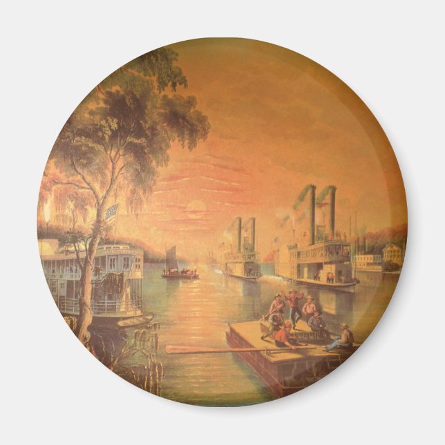 Mississippi River Magnet (Front)