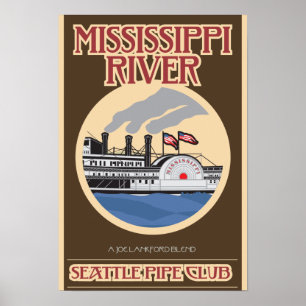 Mississippi River Print