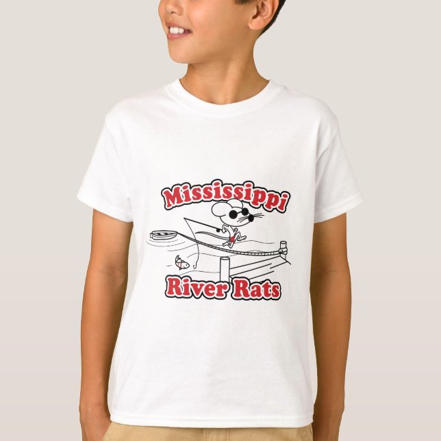 Mississippi River Rat T-Shirt (Front)