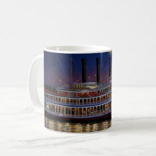 Mississippi River Steamboat Coffee Mug