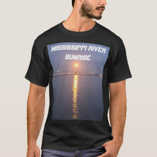 Mississippi River Sunrise T-Shirt
