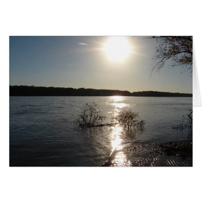 Mississippi River Sunset (Front Horizontal)