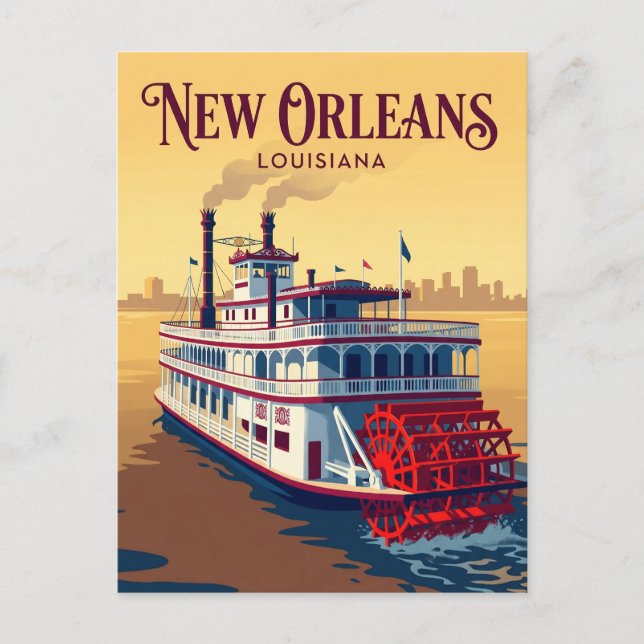 Mississippi River USA Postcard (Front)
