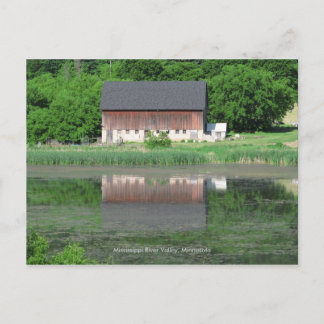 Mississippi River Valley Postcard