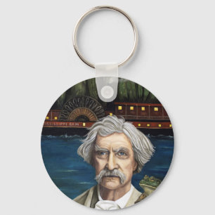 Mississippi Sam Aka Mark Twain Key Ring