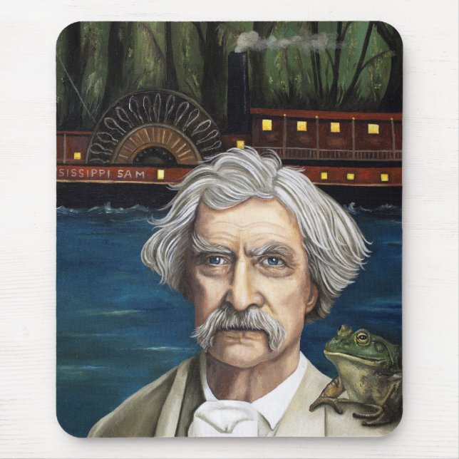 Mississippi Sam Aka Mark Twain Mouse Mat (Front)