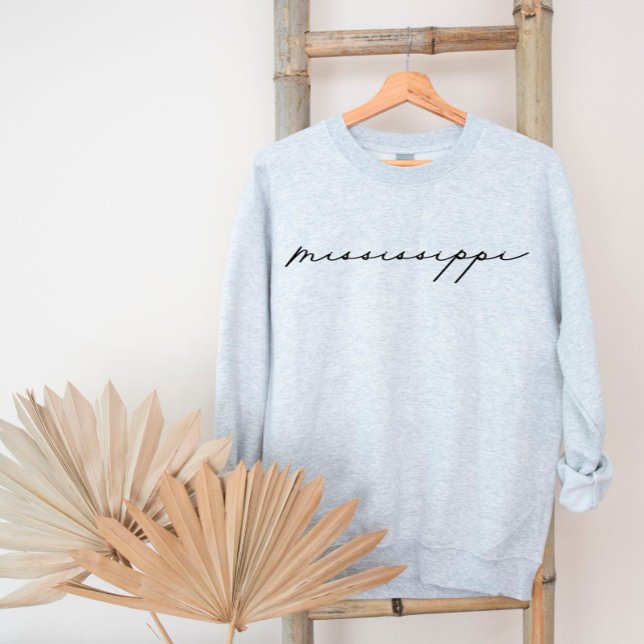 Mississippi Script State Women’s Sweatshirt (Creator Uploaded)