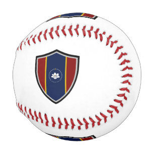 Mississippi shield flag baseball