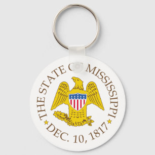 Mississippi sign key ring