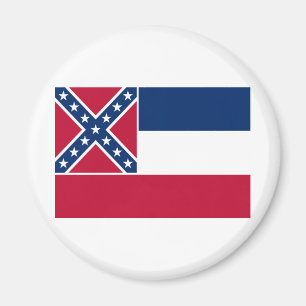 Mississippi State Flag Magnet