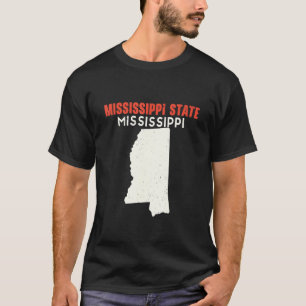 Mississippi State Mississippi USA State America Tr T-Shirt