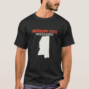 Mississippi State Mississippi USA State America Tr T-Shirt