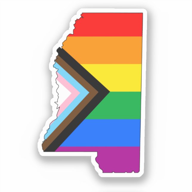 Mississippi State Pride LGBTQ Progress Pride (Front)