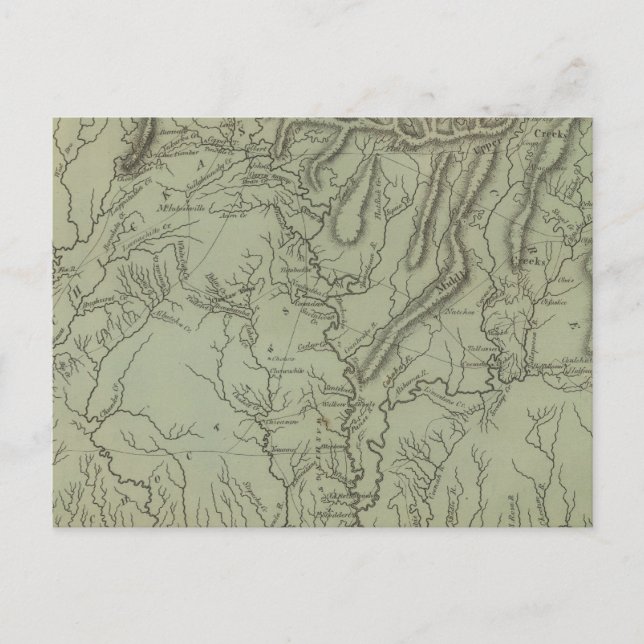 Mississippi Territory Postcard (Front)