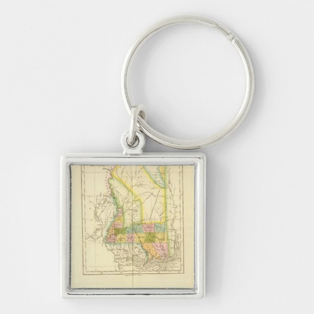 Mississippi US Key Ring (Front)