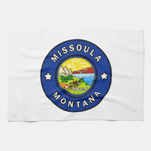 Missoula Montana Tea Towel