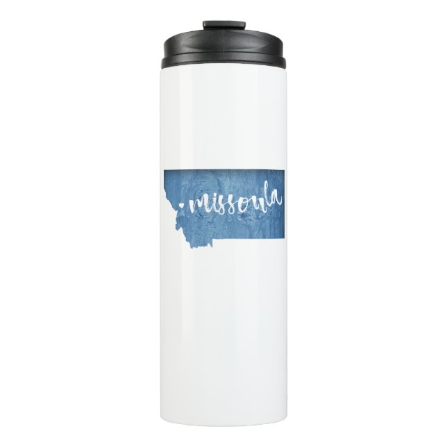 Missoula, Montana Thermal Tumbler (Front)