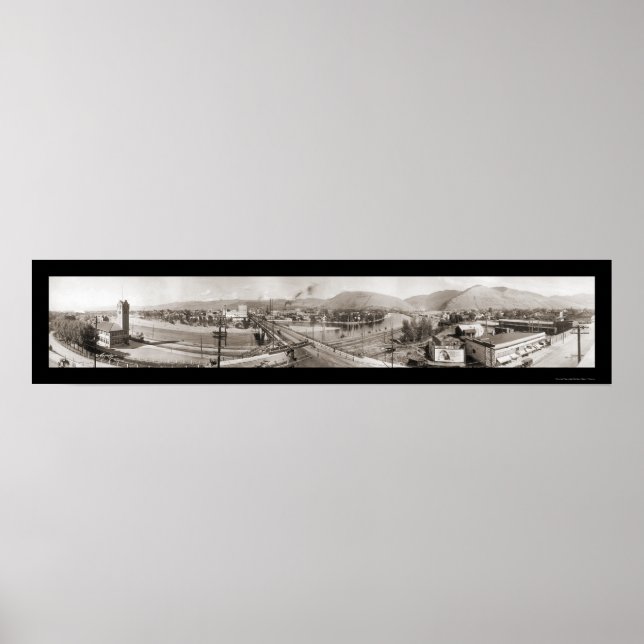 Missoula, MT Photo 1922 Poster (Front)