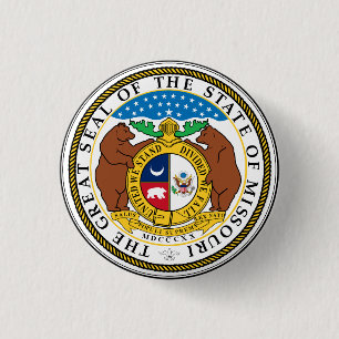 Missouri 3 Cm Round Badge