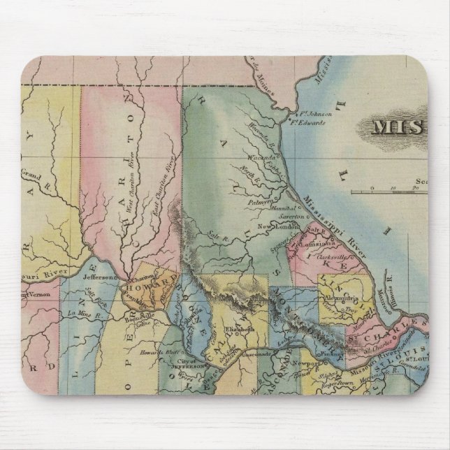 Missouri 3 mouse mat (Front)
