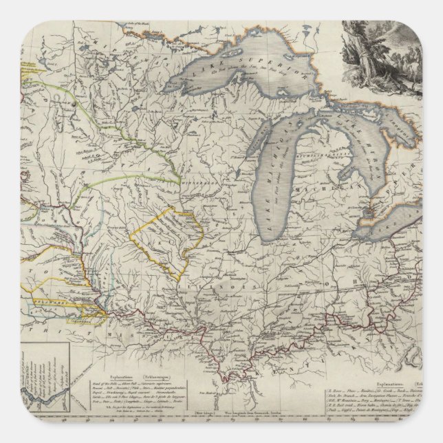 Missouri 4 square sticker (Front)
