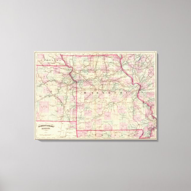 Missouri 5 canvas print (Front)