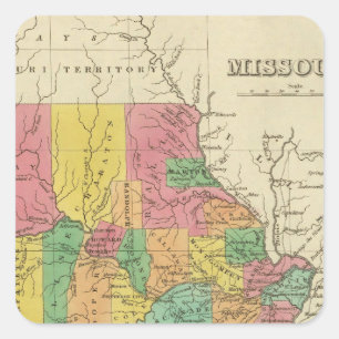 Missouri 5 square sticker