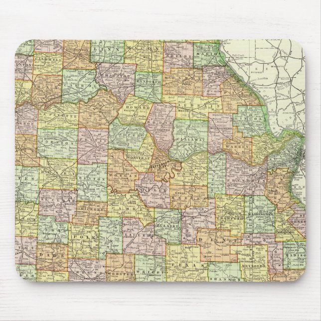 Missouri 6 mouse mat (Front)