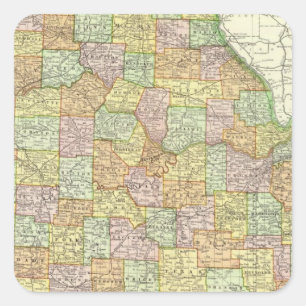 Missouri 6 square sticker