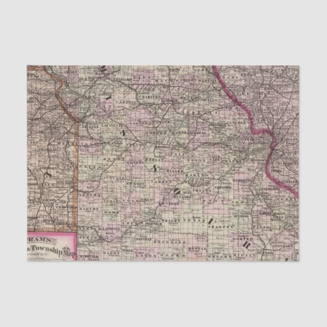 Missouri 7 tissue paper (Front)