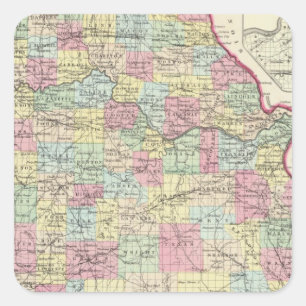 Missouri 8 square sticker