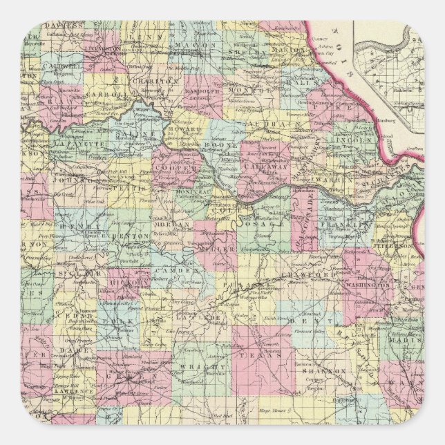 Missouri 8 square sticker (Front)