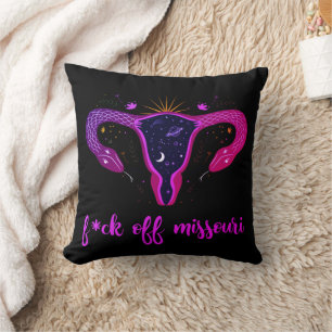 Missouri Abortion Ban Celestial Uterus Protest Cushion
