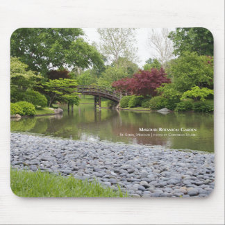 Missouri Botanical Garden Japanese Drum Bridge Mouse Mat