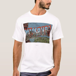 Missouri (Bridge View) - Large Letter Scenes T-Shirt