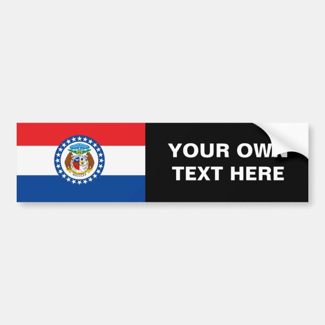 MISSOURI BUMPER STICKER (Front)