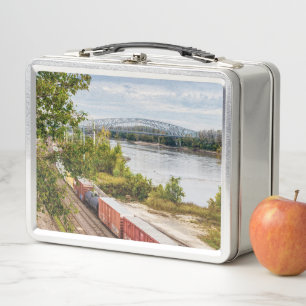 Missouri Capitol View new Metal Lunch Box