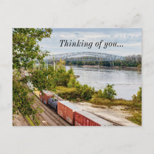 Missouri Capitol View Thinking Of You Postcard