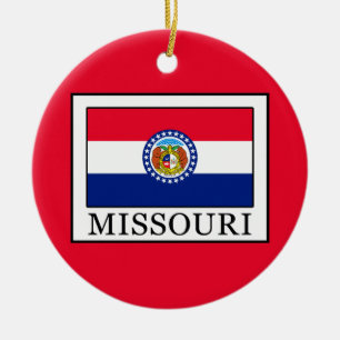 Missouri Ceramic Tree Decoration
