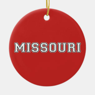 Missouri Ceramic Tree Decoration