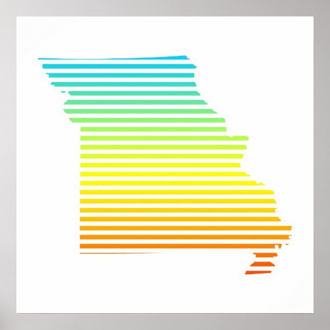 missouri chill fade poster (Front)