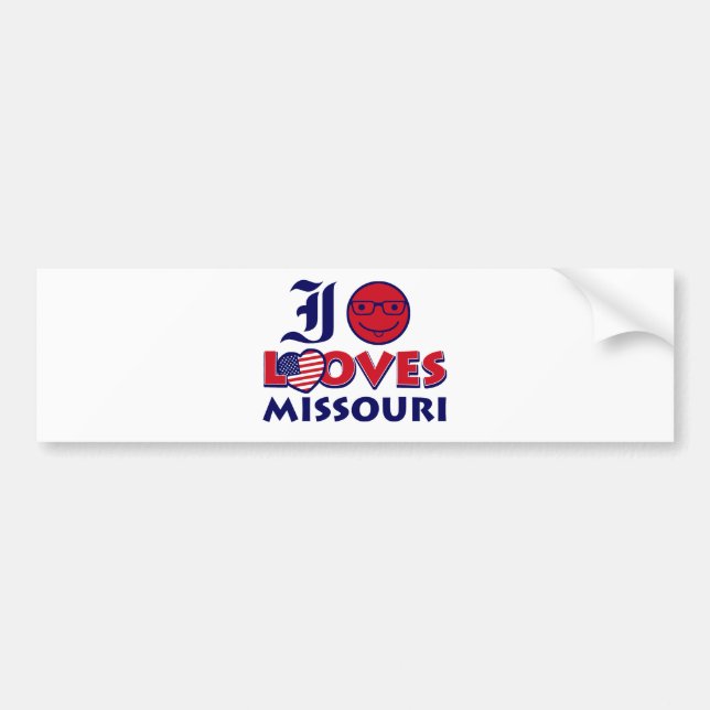 Missouri Designs Bumper Sticker (Front)