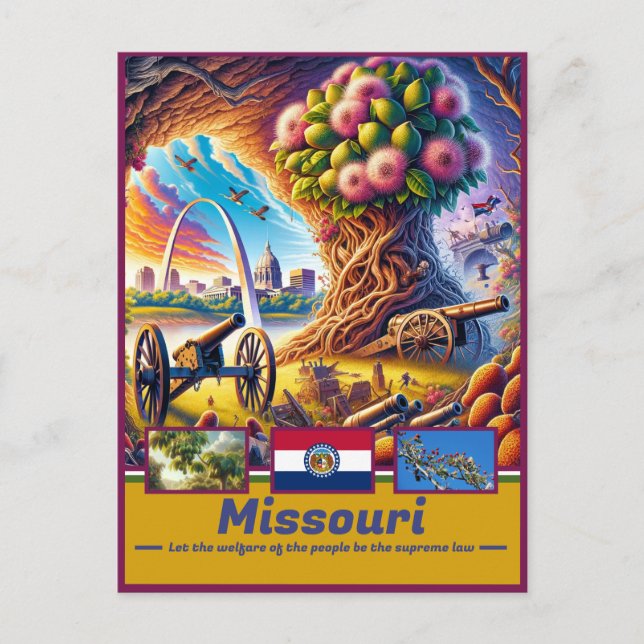 Missouri Dreamscapes: Enchanting Postcard (Front)